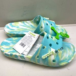 NEW Crocs Marbled Slide sz 9